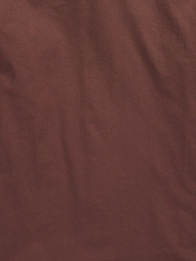 Boy's Ely Cattleman Long Sleeve Solid Brown Western Snap Shirt