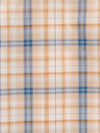 Boy's Ely Cattleman Long Sleeve Textured Plaid Western Snap Shirt-Tan