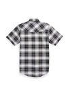 Men's Ely Cattleman Short Sleeve Western Wrinkle Resistant Plaid Shirt