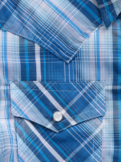 Women's Ely Cattleman Plaid Western Snap Shirt