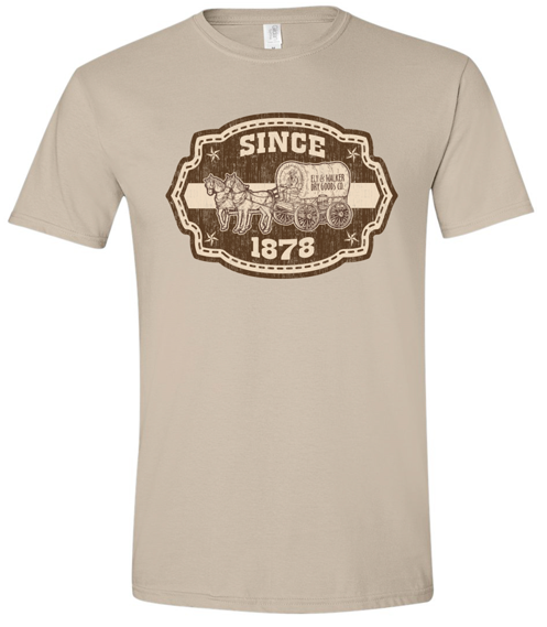 Ely Cattleman Vintage Since 1878 Wagon T-shirt