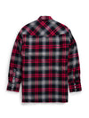Men's Ely Cattleman Long Sleeve Quilted Flannel- Black