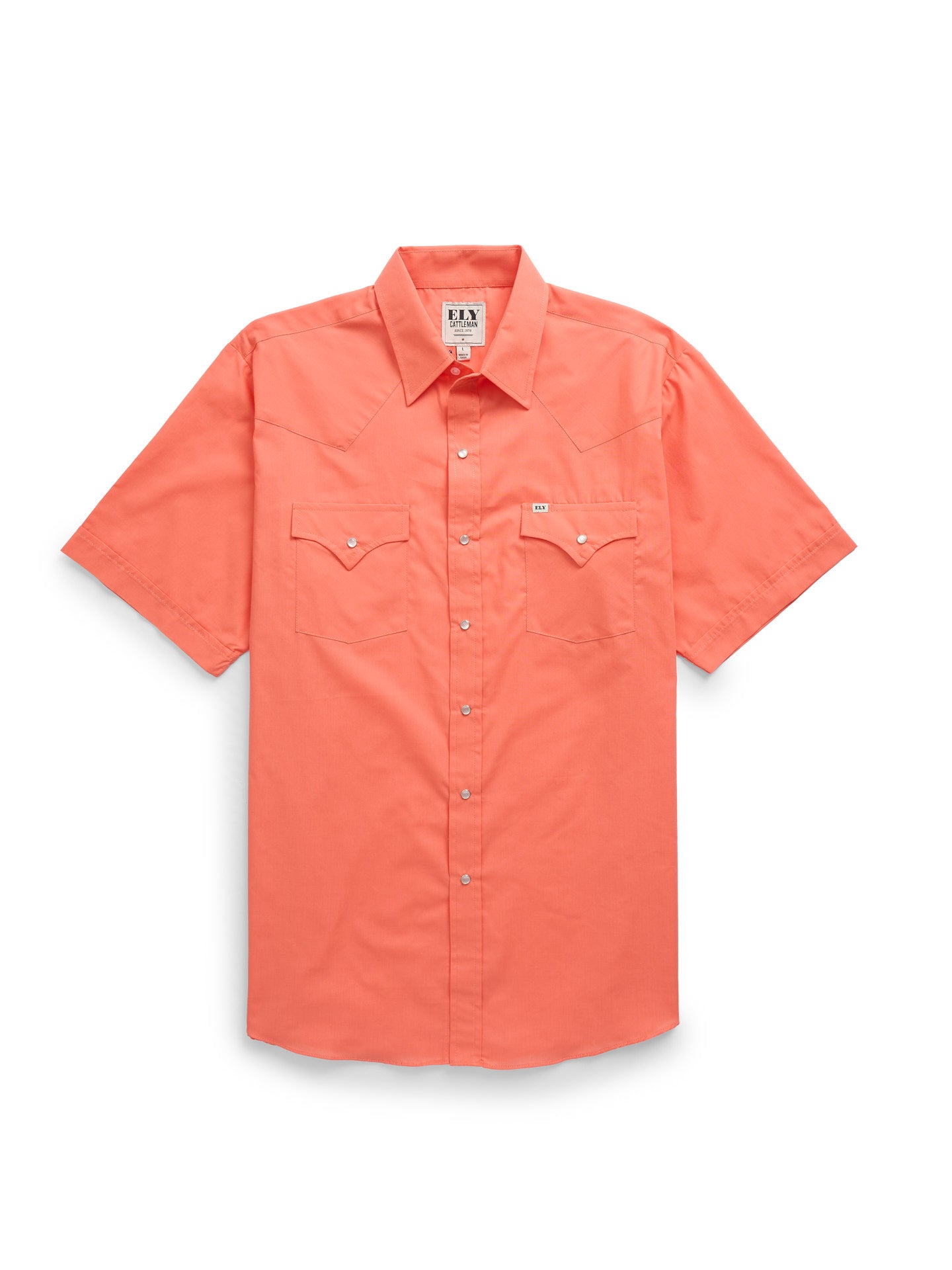 mens coral short sleeve dress shirt Joseph Turner Linen Shirt Short Sleeve