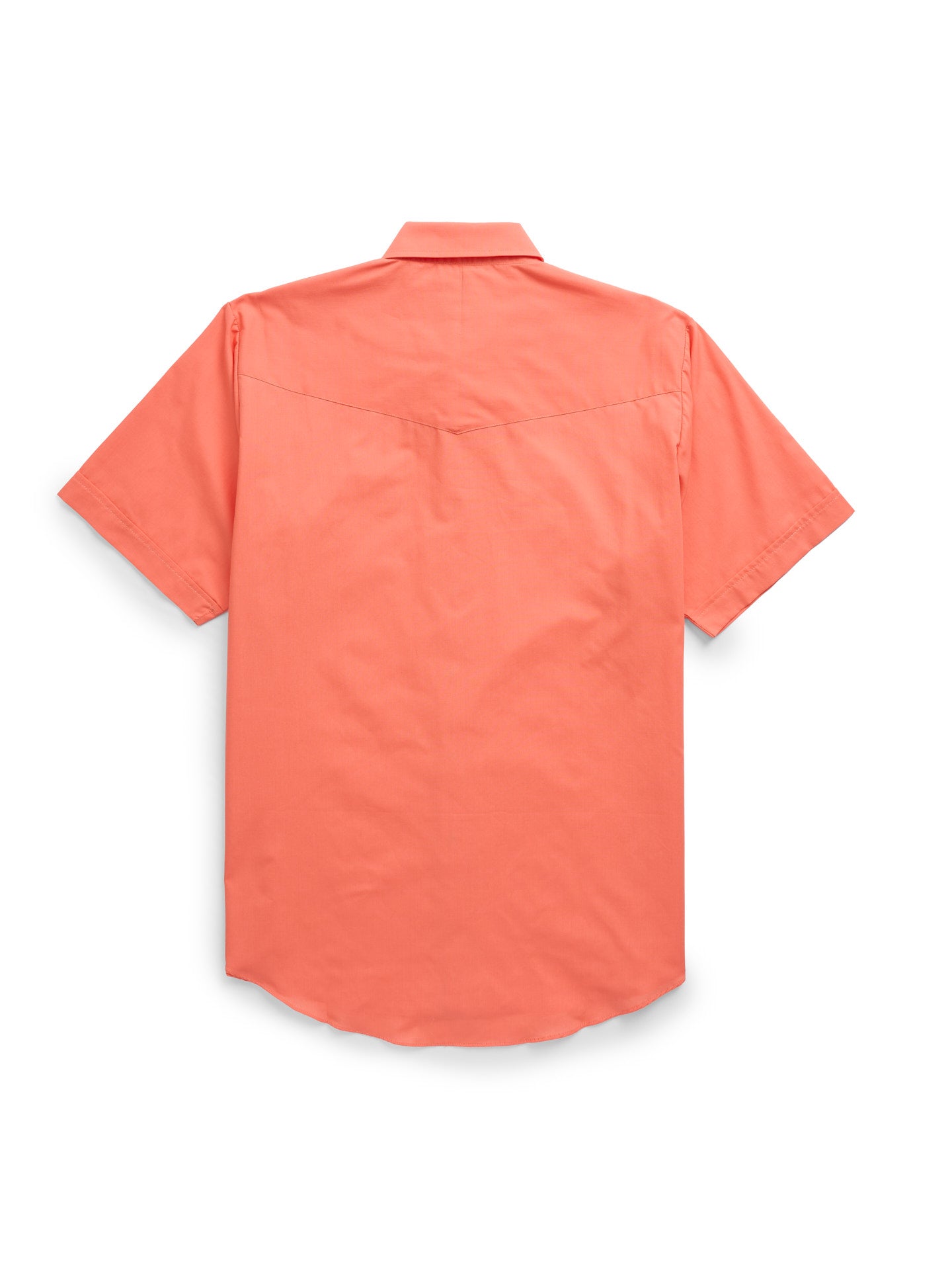 mens coral short sleeve dress shirt Mens Short sleeve cotton shirt in Coral XLarge