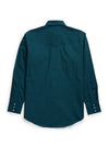 Men's Ely Cattleman Long Sleeve Solid Pine Western Shirt