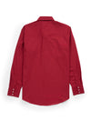 Men's Ely Cattleman Long Sleeve Solid Ruby Western Shirt