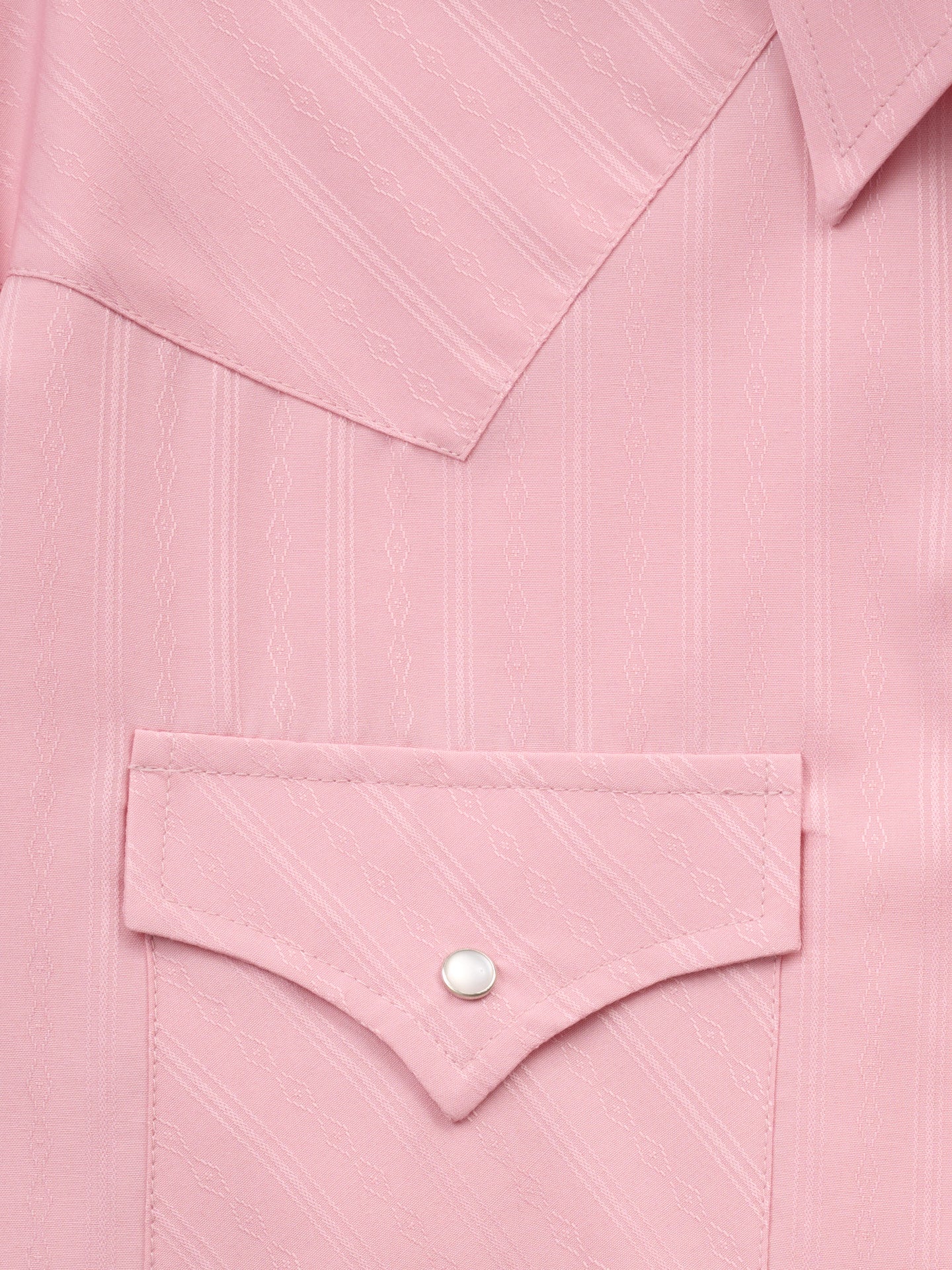 Men's Ely Cattleman Long Sleeve Tonal Dobby Dusty Pink Western Snap Sh Men's Ely Cattleman Long Sleeve Tonal Dobby Dusty Pink Western Snap Sh