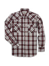 Men's Ely Cattleman Pro Long Sleeve Plaid Outdoor Western Shirt