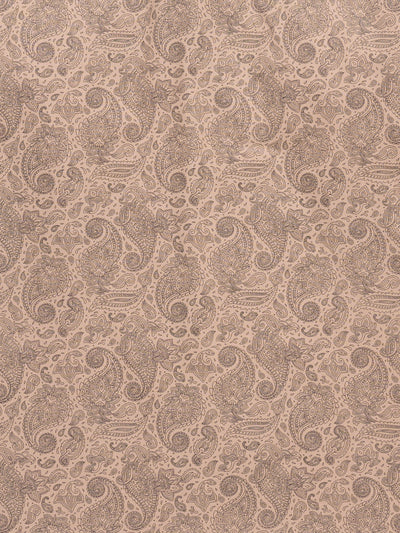 Men's Ely Cattleman Long Sleeve Paisley Print Western Snap Shirt- Khaki