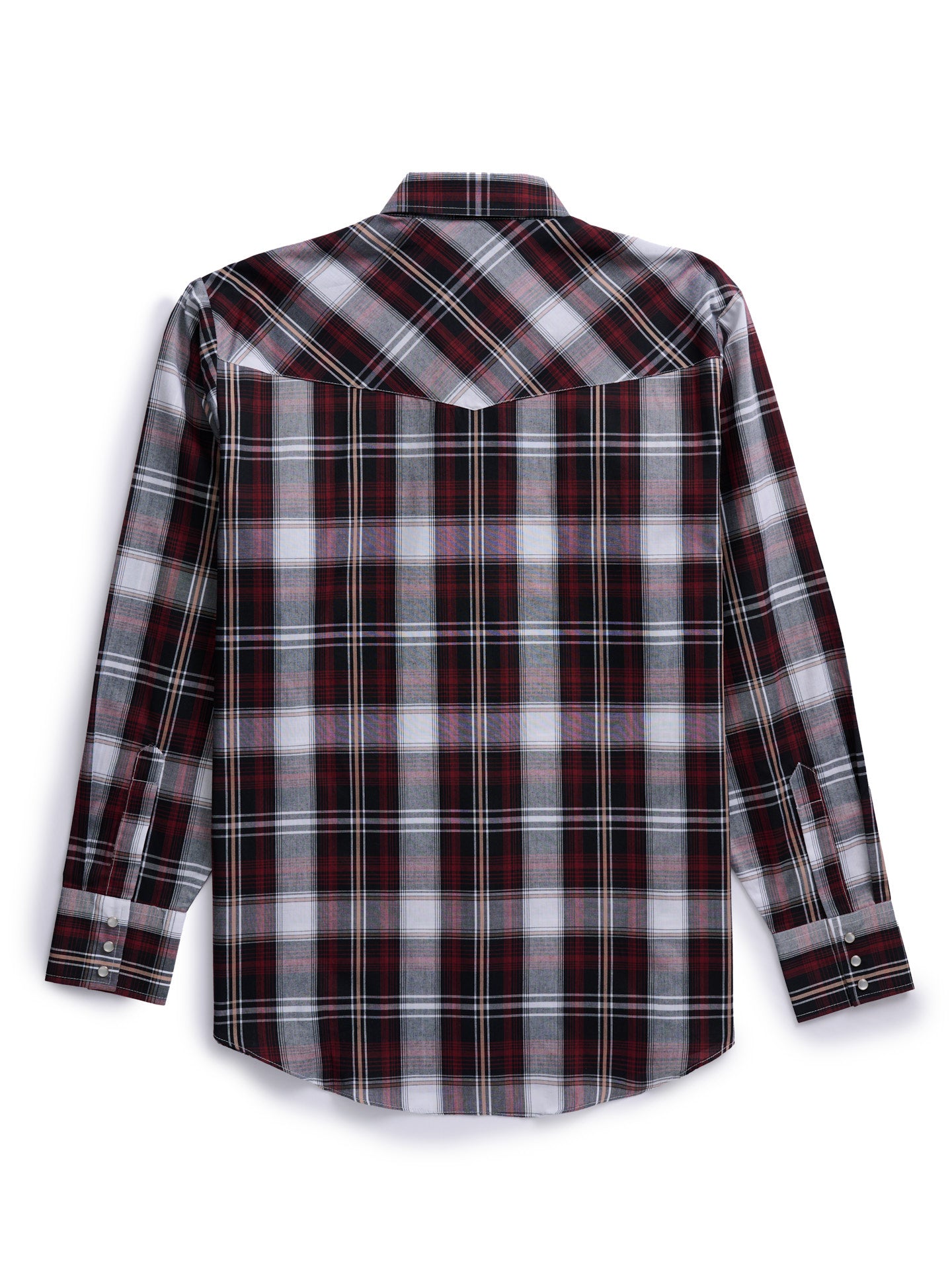 Chemise western homme Ely Cattleman grande perle rouge snap Chemise western homme Ely Cattleman grande perle rouge snap