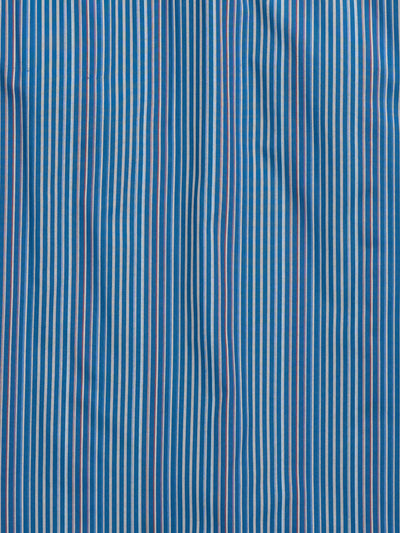 Men's Ely Cattleman Long Sleeve Textured Stripe Western Snap Shirt- Navy