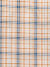 Men's Ely Cattleman Long Sleeve Textured Plaid Western Snap Shirt- Tan