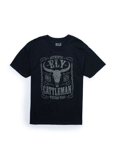 Ely Cattleman Cow Skull T-shirt