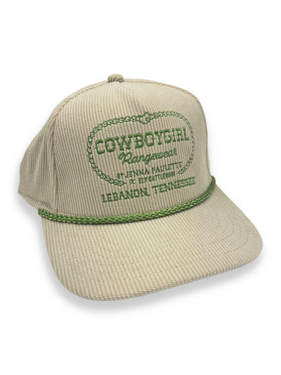 Women's Cowboygirl Corduroy Snap-Back Hat