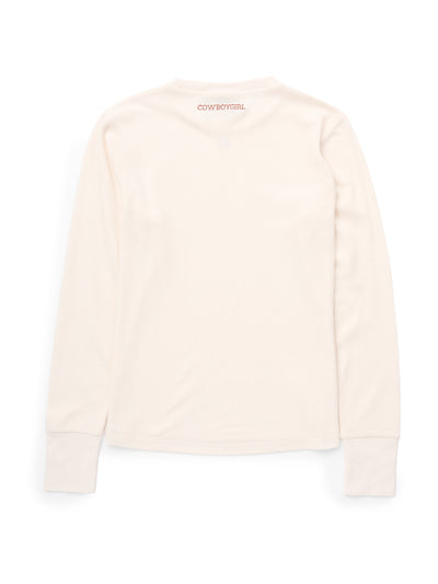 Women's Cowboygirl Thermal Long Sleeve T-Shirt