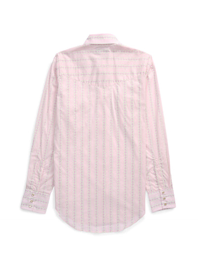 Women's Cowboygirl Prairie Primrose Print Granddaddy Snap Shirt