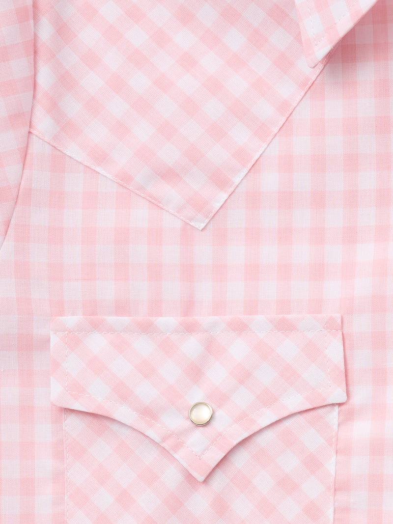 Women's Cowboygirl Blossom Gingham Granddaddy Snap Shirt