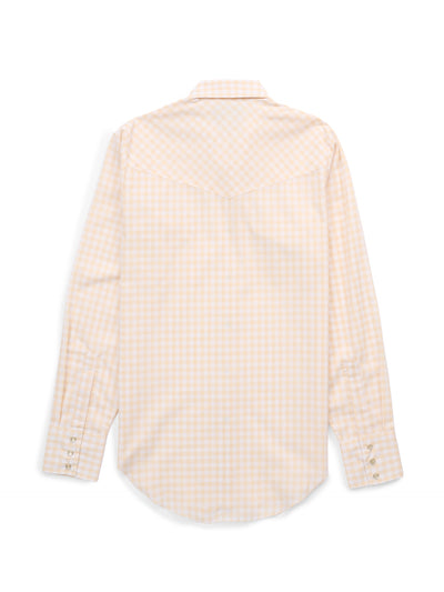 Women's Cowboygirl Buttermilk Gingham Granddaddy Snap Shirt