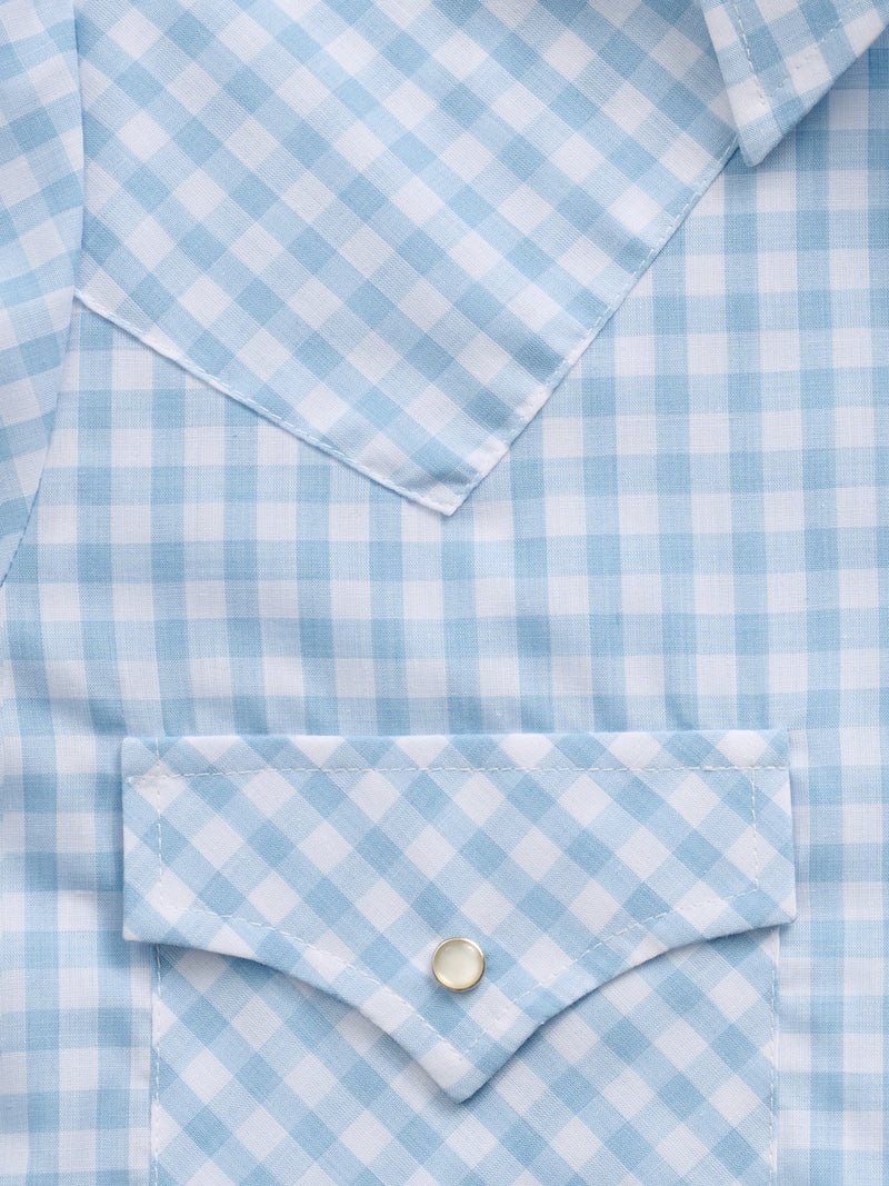 Women's Cowboygirl First Light Ride Gingham Granddaddy Snap Shirt