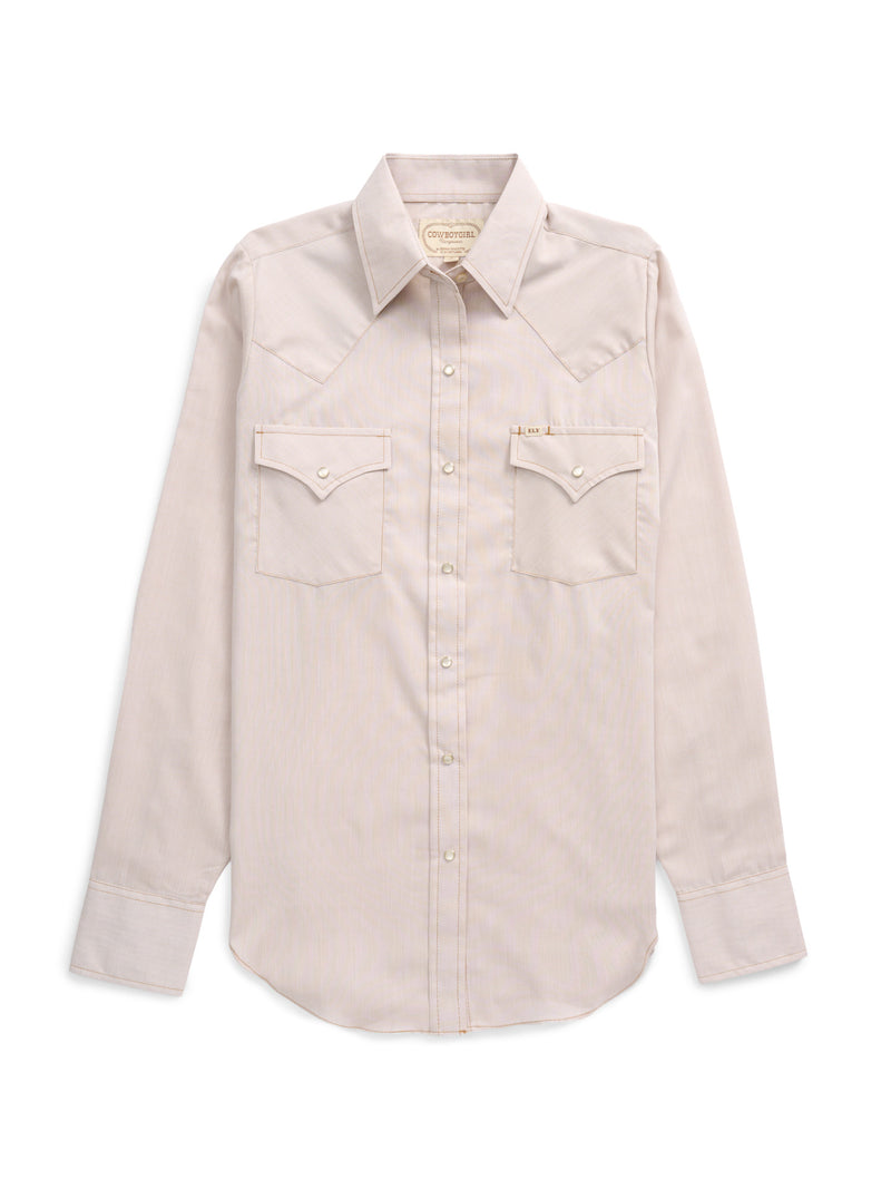 Women's Cowboygirl West Texas Dust Chambray Granddaddy Snap Shirt
