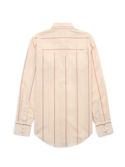 Women's Cowboygirl Buttermilk Stripe Granddaddy Snap Shirt