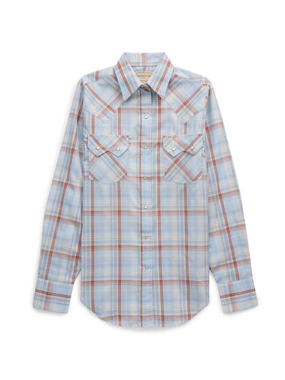 Women's Cowboygirl First Light Ride Plaid Granddaddy Snap Shirt