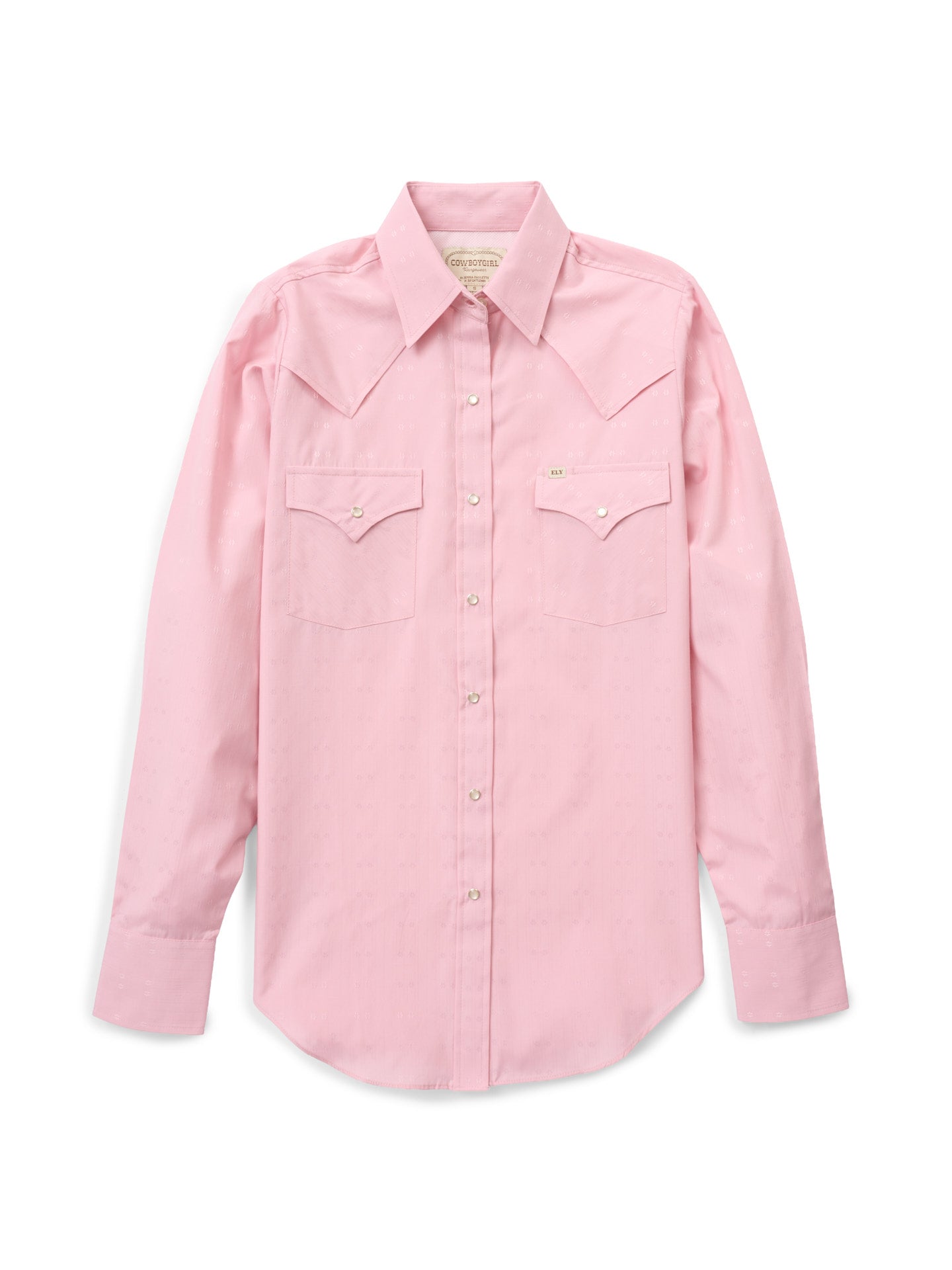 Women's Cowboygirl Blossom Pink Vented Granddaddy Snap Shirt