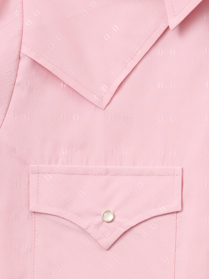 Women's Cowboygirl Blossom Pink Vented Granddaddy Snap Shirt