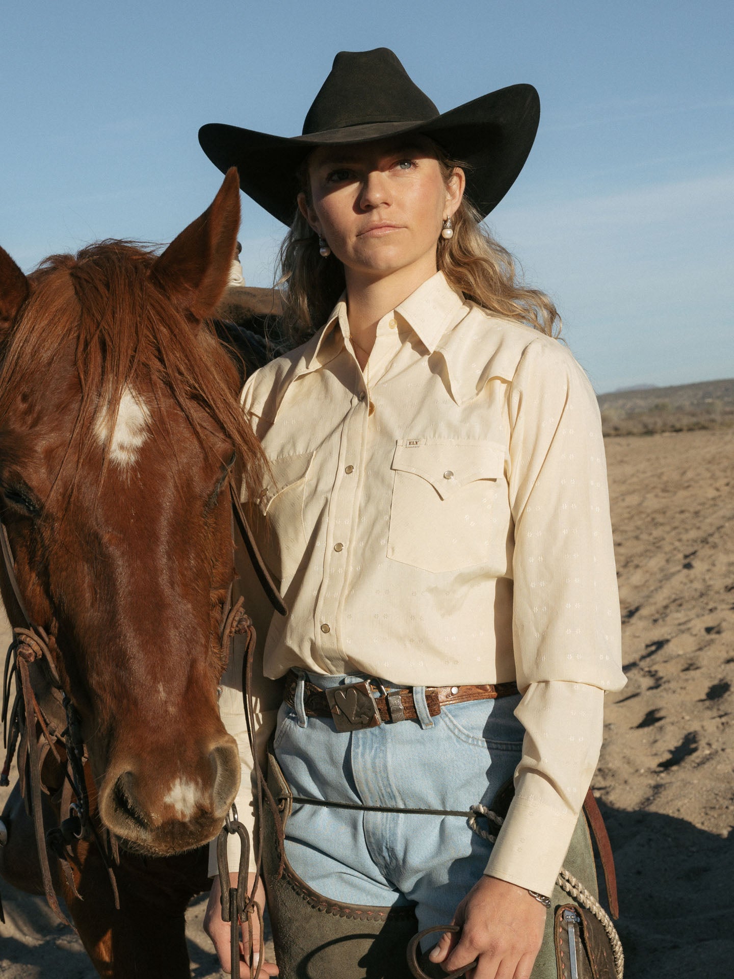 Women's Cowboygirl Buttermilk Vented Granddaddy Snap Shirt