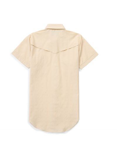Women's Cowboygirl Buttermilk Vented Short Sleeve Granddaddy Snap Shirt