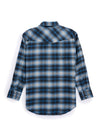 Men's Ely Cattleman Long Sleeve Flannel Plaid Western Snap Shirt