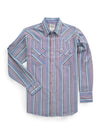 Men's Ely Cattleman Long Sleeve Stripe Western Snap Shirt