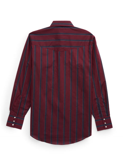 Men's Ely Cattleman Long Sleeve Stripe Western Snap Shirt