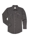 Men's Ely Cattleman Long Sleeve Plaid Western Snap Shirt