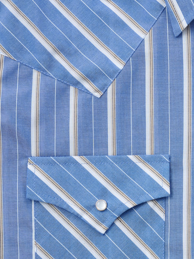 Men's Ely Cattleman Long Sleeve Stripe Western Snap Shirt