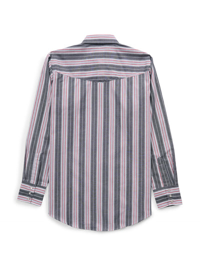 Men's Ely Cattleman Long Sleeve Stripe Western Snap Shirt