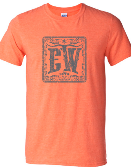 Ely Cattleman Vintage Longhorn Square T-shirt