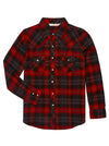 Women's Ely Cattleman Plus Size Western Snap Flannel Shirt