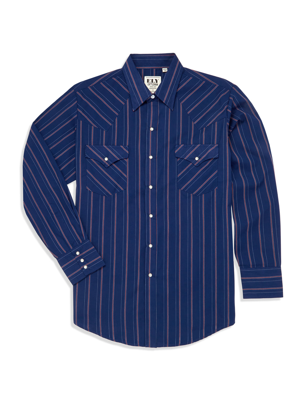 Chemise western homme Ely Cattleman Pearl Snap taille L grand Chemise western homme Ely Cattleman Pearl Snap taille L grand