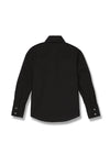 Boy's Long Sleeve Western Shirt in Black | Ely Cattleman